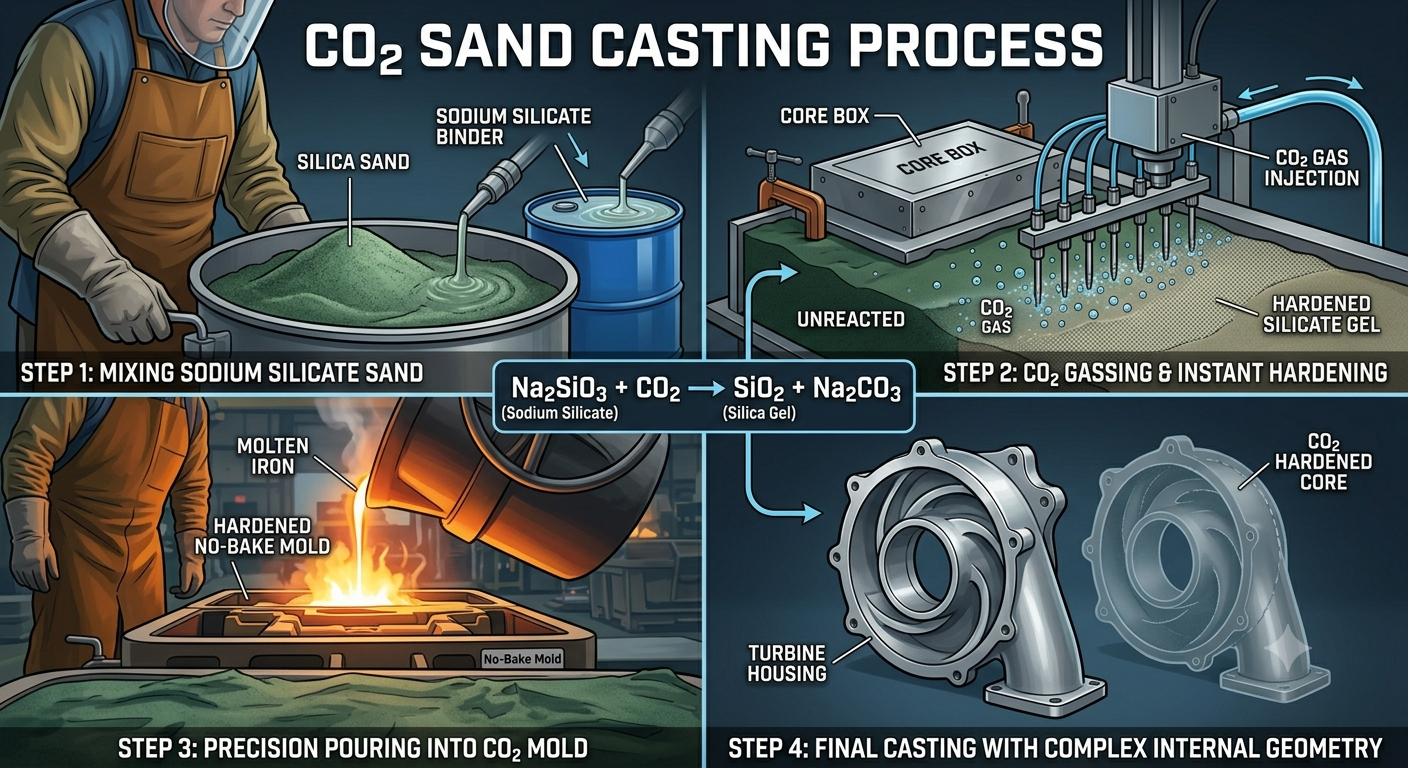 CO2 Sand Mold